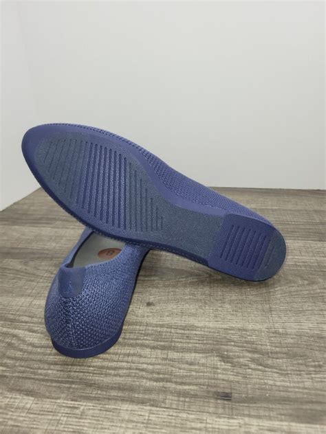 NEW AllBirds Tree Breezers Woven Flats 8.5 Blue Hazy Indigo